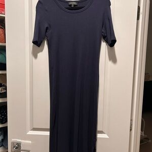 AYR Dark Blue Midi Dress